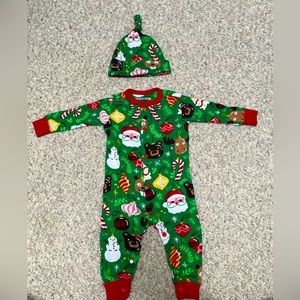 Little Bluehouse Christmas Pajamas 3-6mnth
